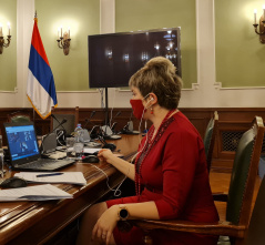 2 February 2021 National Assembly Deputy Speaker and member of the National Assembly standing delegation to the Parliamentary Assembly of the Council of Europe Elvira Kovacs